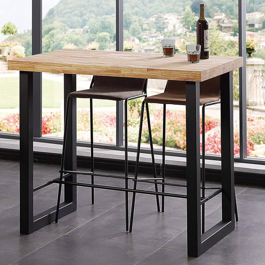 ¿Cómo comprar una mesa de cocina alta en función del espacio y el estilo?插图