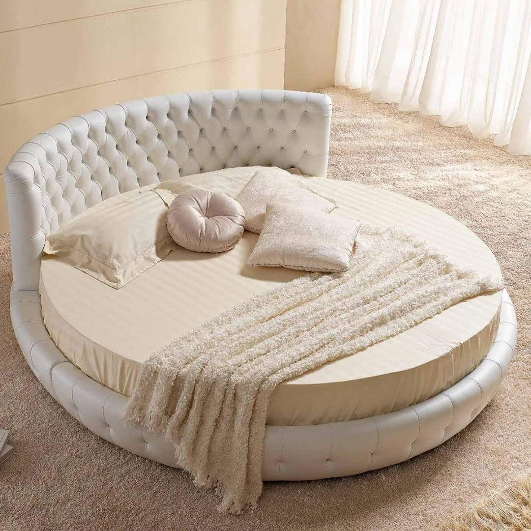 round bed