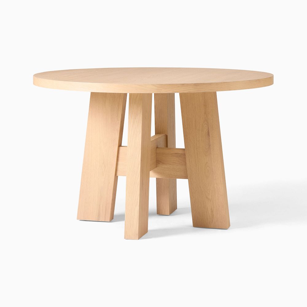 west elm round  dining table