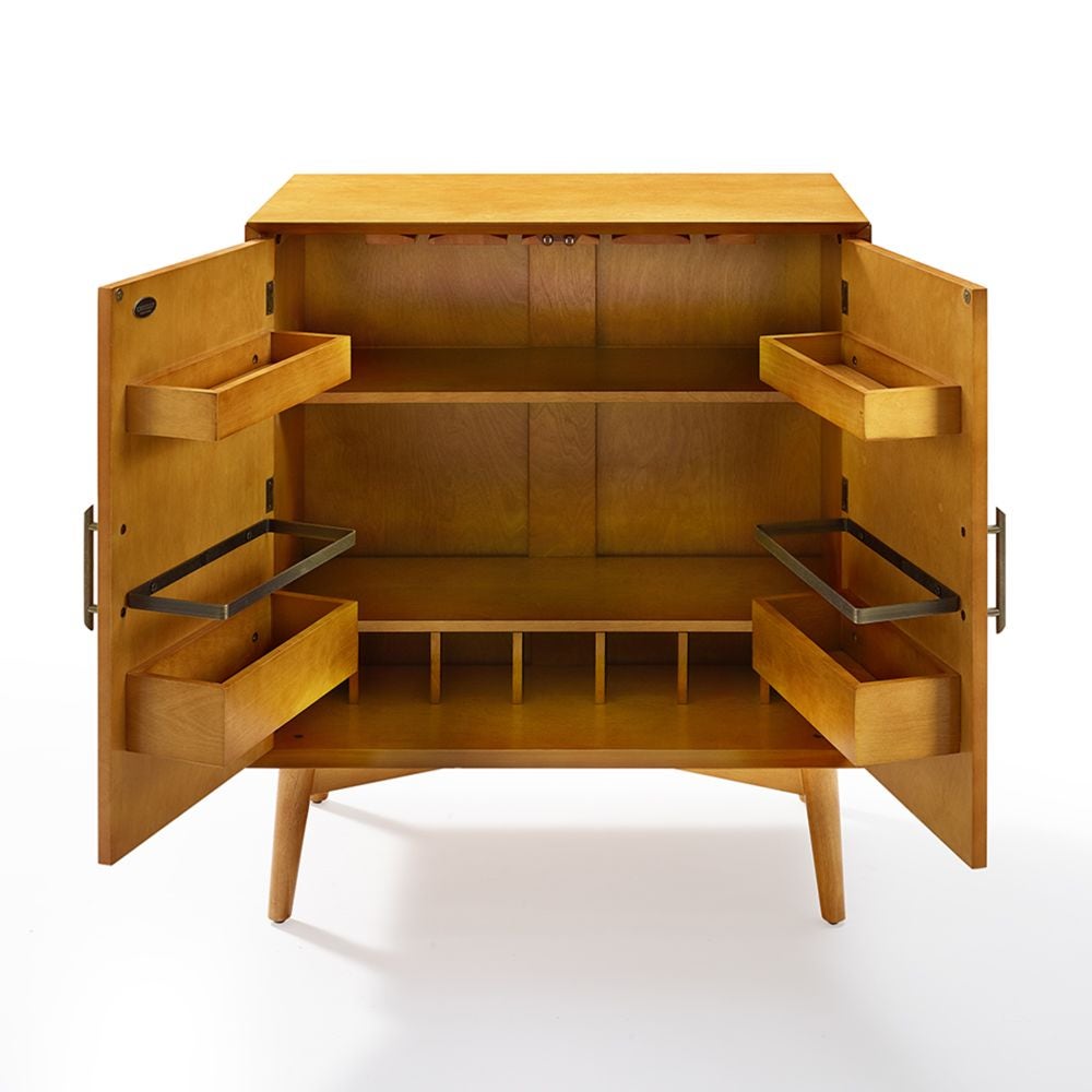 west elm bar cabinet