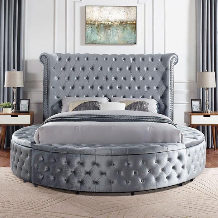 round bed