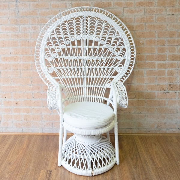 white-peacock-chair