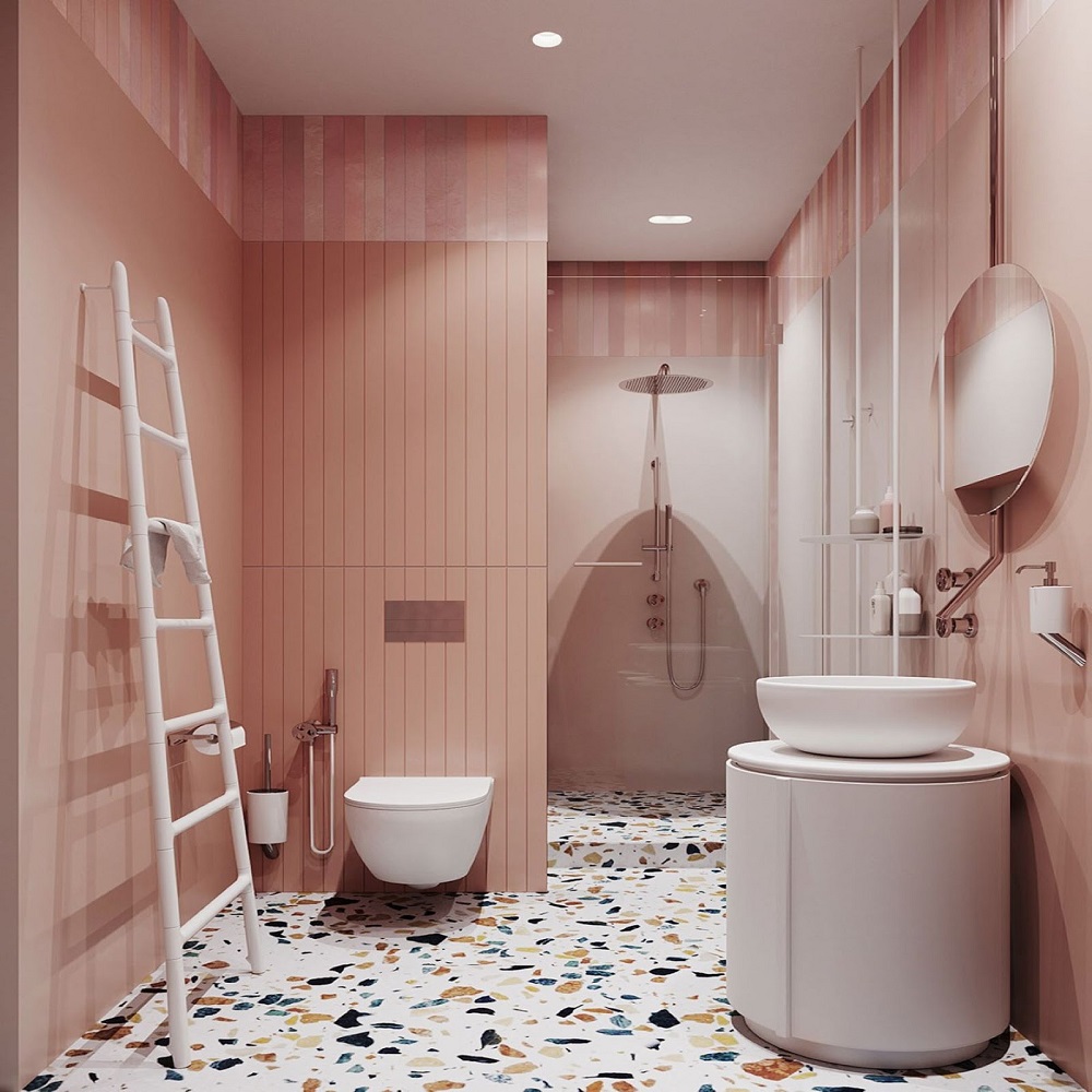 retro bathroom 