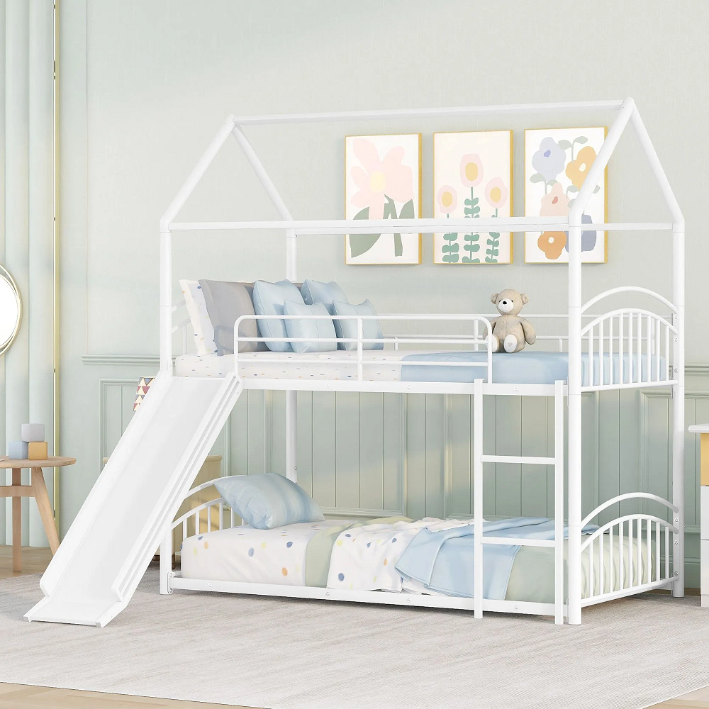 Bunk bed with slide