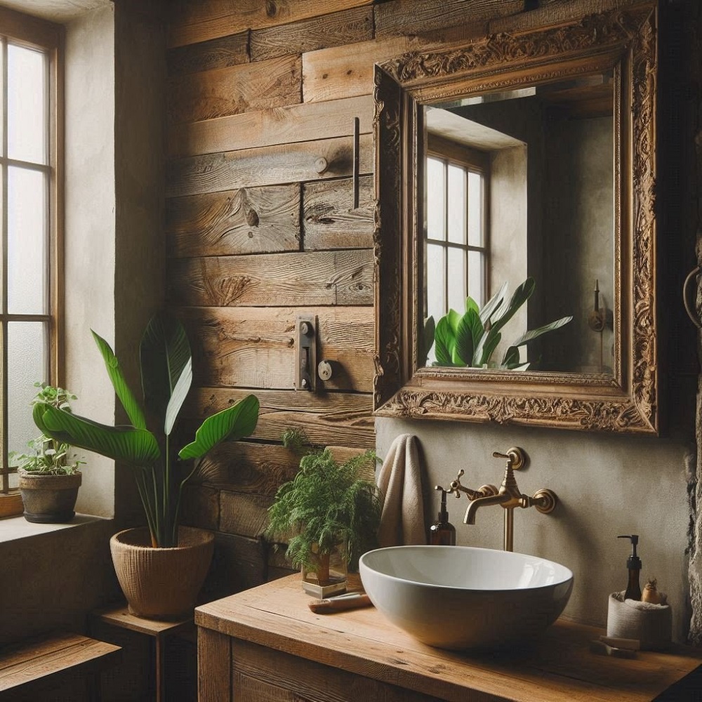 cozy bathroom