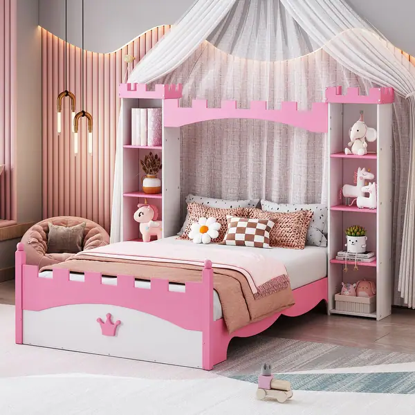 princess bed with slide