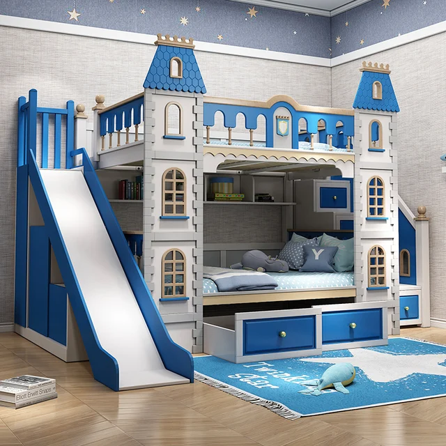 princess bed with slide