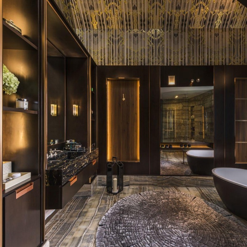 black and brown bathroom ideas